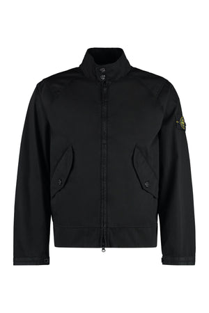 Zippered cotton jacket-0